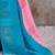 Pink zari woven  chiffon saree with designer blouse