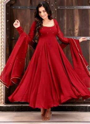 designer anarkali set – elegant ethnic wear 1