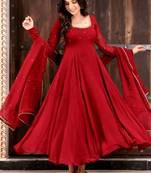 designer anarkali set – elegant ethnic wear