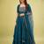 designer gown with pant set – elegant ethnic wear 