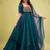 designer gown with pant set – elegant ethnic wear 