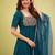 designer gown with pant set – elegant ethnic wear 