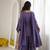 designer chinon silk party wear palazzo suit