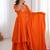 designer chinon silk party wear palazzo suit