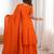 designer chinon silk party wear palazzo suit