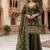 designer beads with sequence embroidery palazzo suit