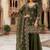 designer beads with sequence embroidery palazzo suit