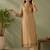 Women Striped Regular Thread Work Chanderi Silk Kurta with Trousers & With Dupatta