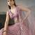 Mesmerizing Pink Sequins & Thread Embroidery with Zari & Real Mirror Lace Work indian Bridal Lehenga Choli