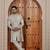 Beige computer thread work on art silk sherwani for men