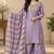 Designer beads and stone work kurta palazzo dupatta for women