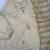 Designer beads and stone work kurta palazzo dupatta for women