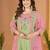 Designer mal chanderi kurta palazzo dupatta for women
