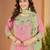 Designer mal chanderi kurta palazzo dupatta for women