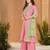 Designer mal chanderi kurta palazzo dupatta for women
