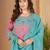 Designer mal chanderi kurta palazzo dupatta for women