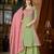 Designer mal chanderi kurta palazzo dupatta for women