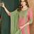 Designer mal chanderi kurta palazzo dupatta for women