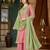 Designer mal chanderi kurta palazzo dupatta for women