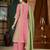 Designer mal chanderi kurta palazzo dupatta for women