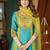 Designer mal chanderi kurta palazzo dupatta for women