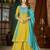 Designer mal chanderi kurta palazzo dupatta for women