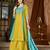 Designer mal chanderi kurta palazzo dupatta for women