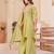 Designer mal chanderi kurta palazzo dupatta for women