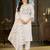Designer embroidery thread work kurta pant dupatta for women