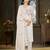 Designer embroidery thread work kurta pant dupatta for women