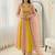 Trending salsa crush butty gown pant dupatta