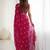 Pink embellished zari  chiffon heavy work saree