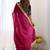 Pink sequinned supernet saree