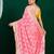 Pink woven design sequinned  banarasi saree