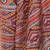 Peach floral printed zari ready to wear saree