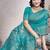Blue ethnic motifs zari banarasi saree
