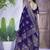 Blue ethnic motifs zari art silk banarasi saree