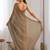 Gold tissue sequence embroidered saree with blouse piece
