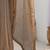 Gold tissue sequence embroidered saree with blouse piece
