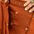 Rust woven design embroidered art silk saree