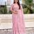 Women's turkish embroidery organza designer saree with blouse