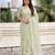 Women's turkish embroidery organza designer saree with blouse