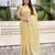 Women's turkish embroidery organza designer saree with blouse