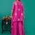 Fuschia embroidered mul chanderi sharara set of 3