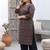 Black  pure cotton printed kurti for women