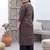 Black  pure cotton printed kurti for women