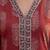 Maroon  pure cotton printed kurti for women