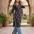 Black  pure cotton printed kurti for women