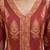 Maroon  pure cotton printed kurti for women
