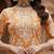 Orange  pure cotton printed kurti for women